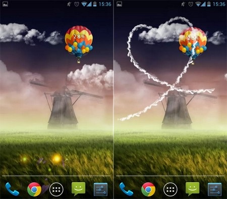 25 ứng dụng ảnh nền sống động cực đẹp cho thiết bị Android (P.2) - 5 Thảo nguyên mơ mộng: