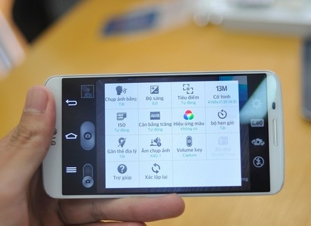 Cận cảnh smartphone “bom tấn” LG G2 tại Việt Nam - 13 Các chế độ chụp ảnh trên LG G2.