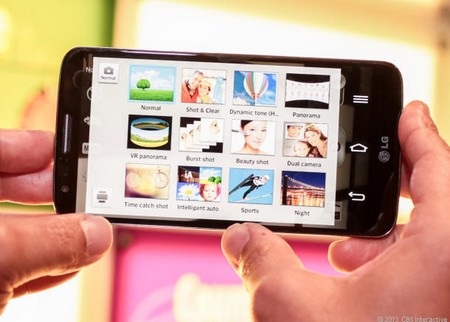 Các chế độ chụp ảnh được cung cấp trên G2.