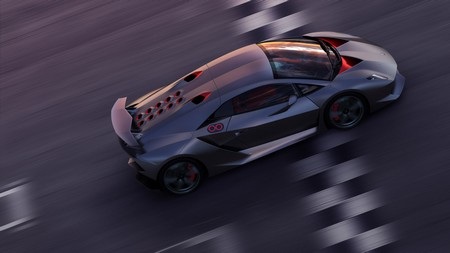 Bộ hình nền “bò mộng” Lamborghini Sesto Elemento - 14 T.Thủy