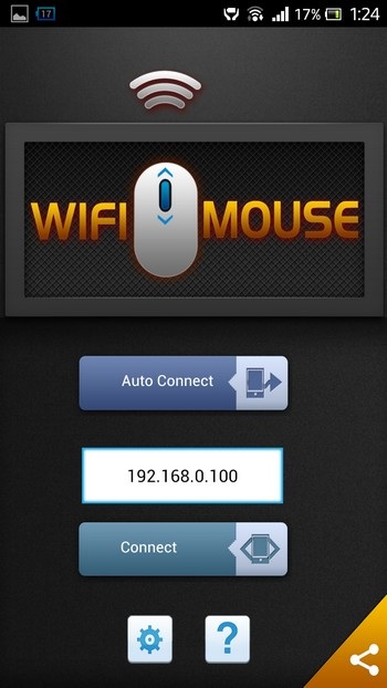 Sử dụng Wifi Mouse làm chuột cảm ứng cho máy tính
