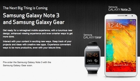 Galaxy Note 3 và Galaxy Gear đã có giá bán tại thị trường Mỹ - 1 Galaxy Note 3 nhiều khả năng sẽ có mặt tại thị trường Việt Nam trong tháng 9 này