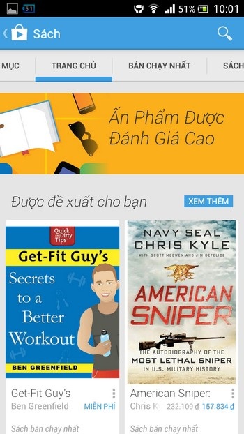 Google hỗ trợ kho sách trực tuyến Play Books tại Việt Nam - 1 Người dùng tại Việt Nam đã có thể khám phá và đặt mua các đầu sách trên kho sách của Google