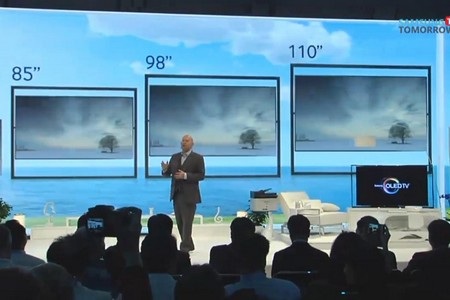 Samsung ra mắt tivi “khủng” 98-inch và tivi OLED độ phân giải Ultra HD - 2 Phiên bản 110-inch dự kiến cũng sẽ sớm xuất hiện