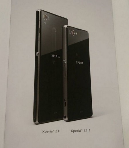 Lộ tên gọi và cấu hình đáng nể "bản sao cỡ nhỏ” của Xperia Z1 - 1 Hình ảnh Xpreria Z1 f “so dáng” với Xperia Z1 trên tài liệu của NTT DoCoMo