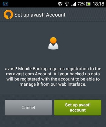 Sao lưu phục hồi tin nhắn, danh bạ trên thiết bị Android với Avast Mobile Backup - 1 Sao lưu và phục hồi dữ liệu trên thiết bị Android với Avast Mobile Backup