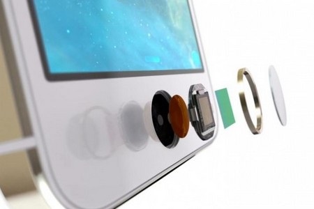 Những điều cần biết về cảm biến vân tay trên iPhone 5S - 2 Cấu trúc cảm biến vân tay tích hợp trên nút Home của iPhone 5S
