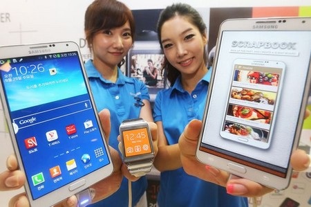 Galaxy Gear sẽ hỗ trợ thêm loạt sản phẩm khác của Samsung - 1 Hiện tại Galaxy Gear chỉ tương thích và hỗ trợ Galaxy Note 3