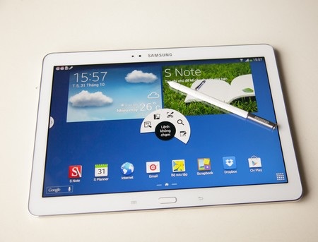 Cận cảnh Galaxy Note 10.1 phiên bản 2014 chính hãng tại Việt Nam - 5 Sử dụng chức năng của viết S-Pen tương tự như trên phiên bản Galaxy Note cỡ nhỏ