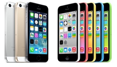 Bộ đôi iPhone 5S, 5C được bán tại 51 quốc gia
