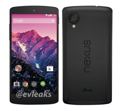 Nexus 5 sẽ có 2 màu đen trắng, ra mắt ngày 1/11 - 2 Hình ảnh Nexus 5 phiên bản màu đen