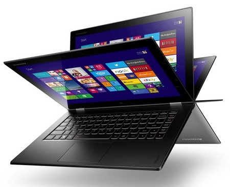 Lenovo giới thiệu ultrabook và tablet “biến hóa” tại thị trường Việt Nam - 1 Màn hình của Yoga 2 Pro có thể thay đổi góc xoay để sử dụng ở nhiều chế độ khác nhau