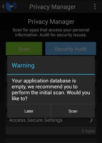 Phần mềm diệt virus hàng đầu trên Windows xuất hiện phiên bản cho Android - 4 Nhấn nút Force Close để buộc ngừng hoạt động của một ứng dụng đang chạy