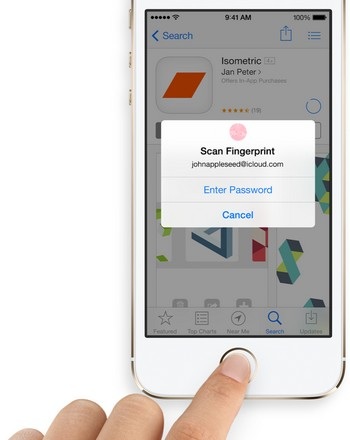 Bí mật ẩn chứa bên trong cảm biến vân tay trên iPhone 5S - 1 Mỗi cảm biến vân tay Touch ID chỉ tương thích với một bộ vi xử lý A7 mà nó đi kèm khi xuất xưởng