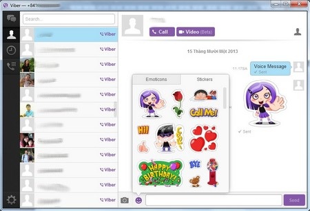 Viber hỗ trợ gửi tin nhắn bằng lời nói và nhiều tính năng mới - 5 Người dùng có thể download Viber phiên bản mới nhất dành cho Android