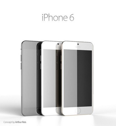 Ý tưởng thiết kế iPhone 6 đẹp mắt với màn hình bằng đá sapphire - 1 Ý tưởng iPhone 6 mới màn hình bằng đá sapphire của Arthur Reis