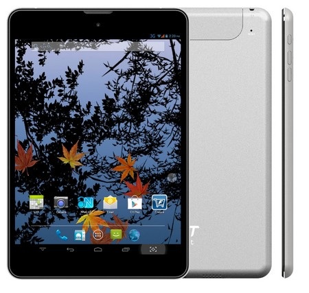 Sức hấp dẫn từ máy tính bảng 3G màn hình 7.85 inch của FPT - 1 FPT Tablet VI sở hữu thiết kế hợp thời trang với vỏ kim loại sang trọng