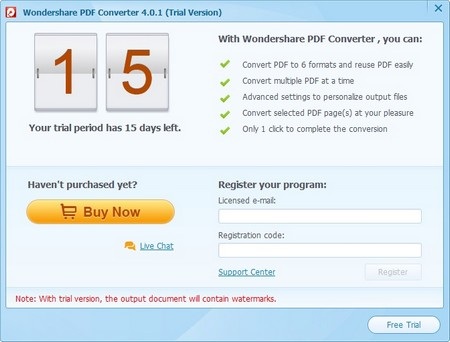 Biến hóa định dạng file PDF để sao chép và chỉnh sửa nội dung - 2 Bây giờ, bạn đã có thể sử dụng phần mềm với đầy đủ bản quyền và tính năng.