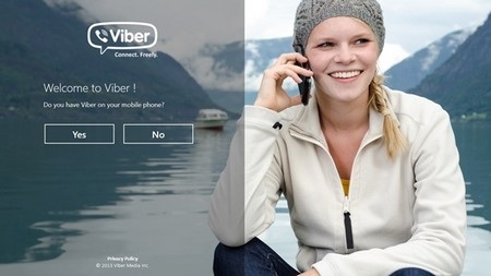 Viber ra mắt phiên bản ứng dụng dành cho Windows 8 và Windows RT - 1 Giao diện Viber trên Windows 8 mang phong cách hiện đại và đẹp mắt