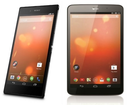 Ra mắt Sony Xperia Z Ultra và LG G Pad 8.3 chạy Android gốc - 1 Ra mắt Sony Xperia Z Ultra và LG G Pad 8.3 chạy Android gốc
