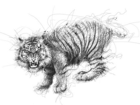 Video quá trình vẽ tranh theo cách thức đặc biệt của Low: