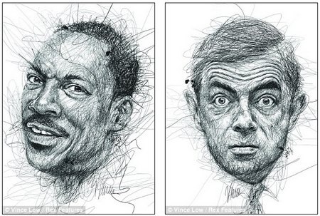 Video quá trình vẽ tranh theo cách thức đặc biệt của Low: