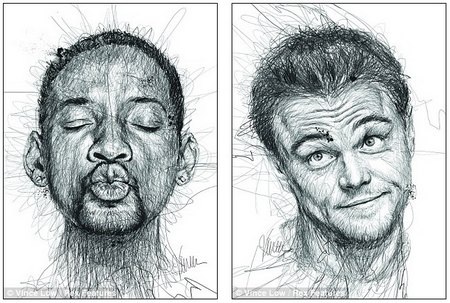 Video quá trình vẽ tranh theo cách thức đặc biệt của Low: