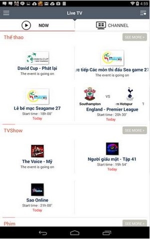 Giao diện trực quan và tối ưu: