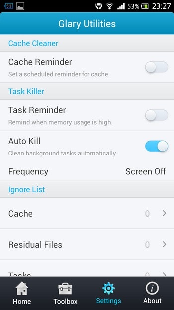 Tối ưu toàn diện giúp thiết bị Android mượt mà và ổn định hơn - 5 Giao diện chức năng “Task” của Glary Utilities
