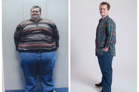 Chàng trai giảm 184 kg trọng lượng cơ thể sau 17 tháng - 1 Rob Gillett trước và sau khi giảm cân