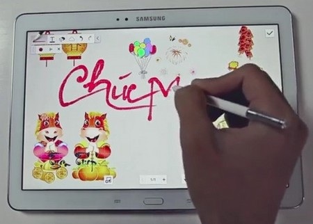 Hướng dẫn tạo thiệp điện tử mừng năm mới với máy tính bảng - 2 Hướng dẫn tạo thiệp điện tử mừng năm mới với máy tính bảng