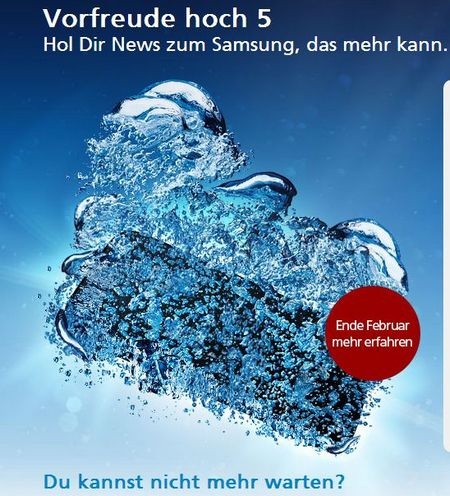 Galaxy S5 sẽ có thêm chức năng chống thấm nước? - 1 Hình ảnh giới thiệu về sản phẩm mới của O2, nhiều khả năng là Galaxy S5