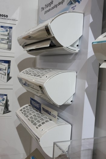 Thế hệ điều hòa không khí AR cũng gây ấn tượng về mặt thiết kế tại triển lãm SEA Forum năm nay.