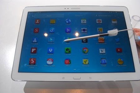 Galaxy NotePRO cũng được Samsung mang đến SEA Forum năm nay