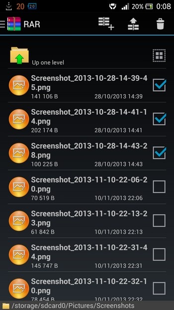 Phần mềm nén file nổi tiếng WinRAR có mặt trên Android - 2 Phần mềm nén file nổi tiếng WinRAR đã có mặt trên nền tảng Android