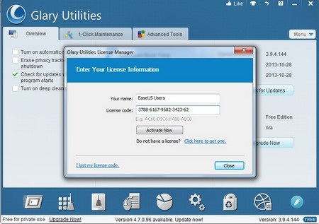 Giúp Windows hoạt động nhanh như mới với phần mềm chuyên nghiệp - 1 Hướng dẫn nâng cấp phần mềm lên phiên bản mới nhất
