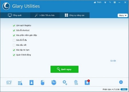 Giúp Windows hoạt động nhanh như mới với phần mềm chuyên nghiệp - 4 Tab