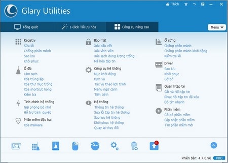 Giúp Windows hoạt động nhanh như mới với phần mềm chuyên nghiệp - 5 Tab
