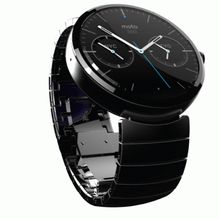 Motorola, LG công bố hình ảnh mới nhất smartwatch của mình - 6 Ảnh động 360 độ của Moto 360