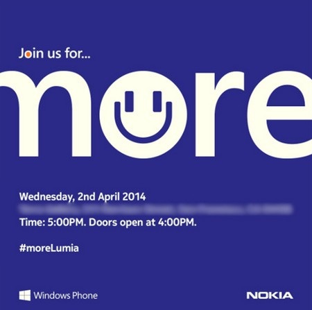 Nokia giới thiệu smartphone Lumia mới vào ngày 2/4 - 1 Thư mời tham dự sự kiện đặc biệt của Nokia, trong khuôn khổ Hội nghị BUILD của Microsoft