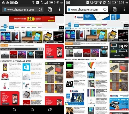 HTC One M8 có gì vượt trội so với One "đời đầu"? - 12 Trình duyệt web