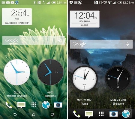 HTC One M8 có gì vượt trội so với One "đời đầu"? - 4 Các widget trên giao diện