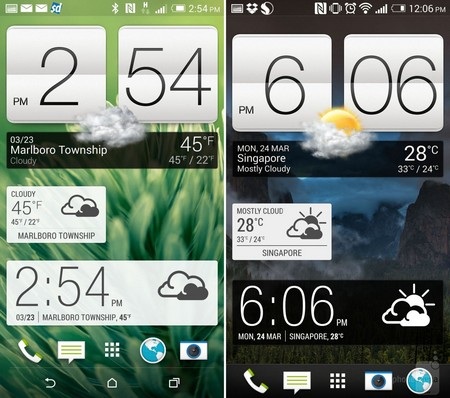 HTC One M8 có gì vượt trội so với One "đời đầu"? - 5 Các widget trên giao diện
