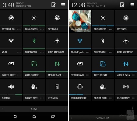 HTC One M8 có gì vượt trội so với One "đời đầu"? - 8 Chức năng thiết lập nhanh