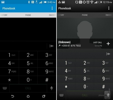 HTC One M8 có gì vượt trội so với One "đời đầu"? - 9 Giao diện quay số