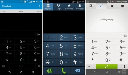 Đặt HTC One M8 lên “bàn cân” với loạt smartphone đình đám - 7 Giao diện quay số