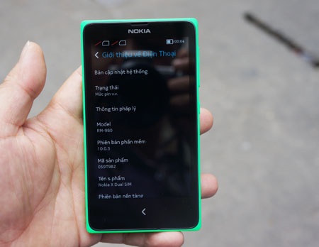 Nokia X phiên bản xanh lá đầu tiên xuất hiện tại TPHCM - 15 Quốc Phan