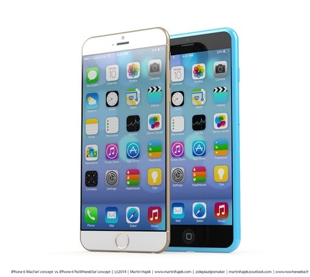 Tuyệt đẹp ý tưởng thiết kế iPhone 6 siêu mỏng, không viền màn hình - 12 Video iPhone 6S/6C trong trí tưởng tượng của Martin Hajek: