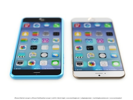 Tuyệt đẹp ý tưởng thiết kế iPhone 6 siêu mỏng, không viền màn hình - 8 Video iPhone 6S/6C trong trí tưởng tượng của Martin Hajek: