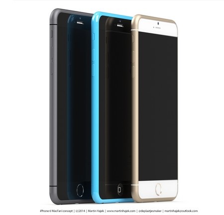 Tuyệt đẹp ý tưởng thiết kế iPhone 6 siêu mỏng, không viền màn hình - 10 Video iPhone 6S/6C trong trí tưởng tượng của Martin Hajek: